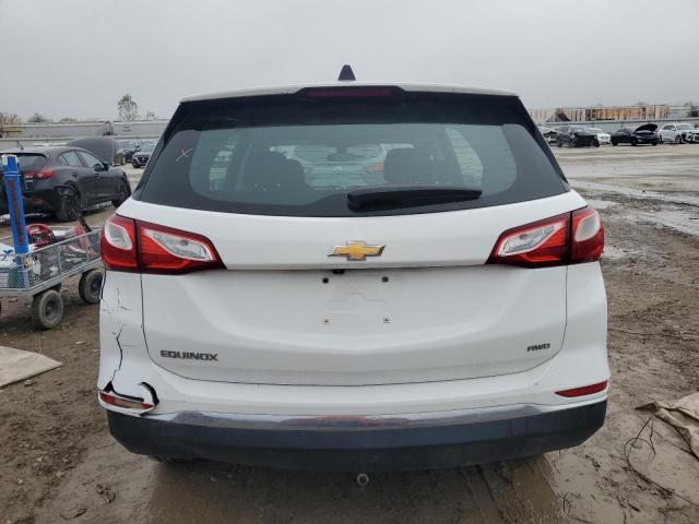 2GNAXREV0J6225799 - 2018 CHEVROLET EQUINOX LS WHITE photo 6