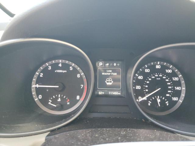 5NMZTDLBXHH010131 - 2017 HYUNDAI SANTA FE S أزرق صورة 9