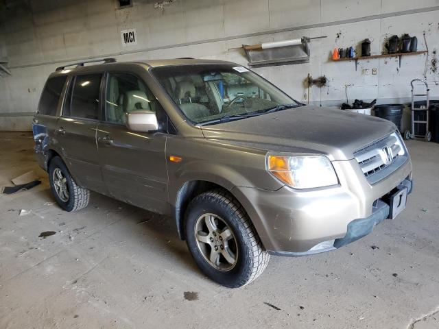 5FNYF18748B017809 - 2008 HONDA PILOT EXL ოქროსფერი ფოტო 4