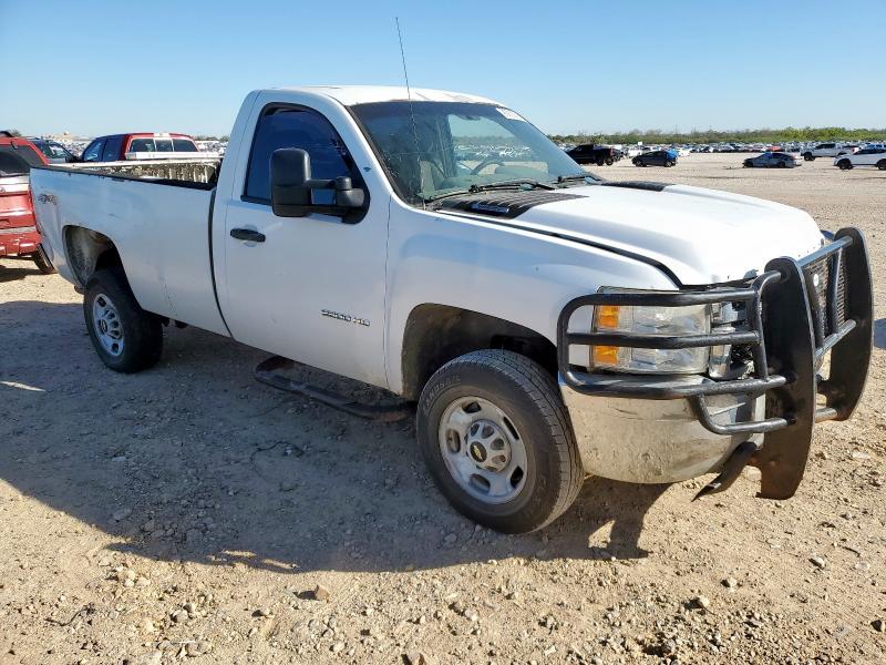1GC0KVCG5CZ178423 - 2012 CHEVROLET SILVERADO K2500 HEAVY DUTY WHITE photo 4