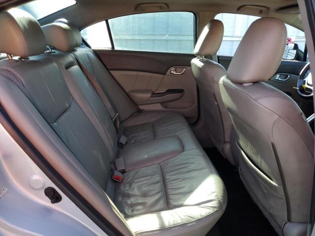 2HGFB2F90CH517516 - 2012 HONDA CIVIC EXL SILVER photo 10