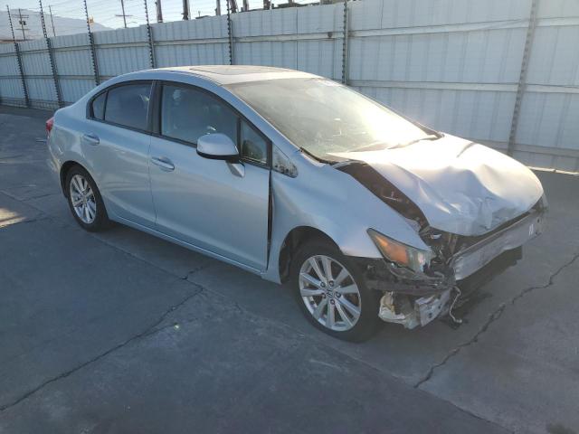 2HGFB2F90CH517516 - 2012 HONDA CIVIC EXL SILVER photo 4