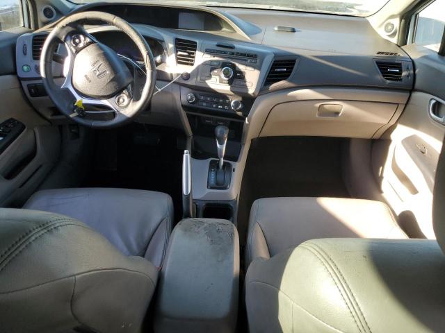 2HGFB2F90CH517516 - 2012 HONDA CIVIC EXL SILVER photo 8