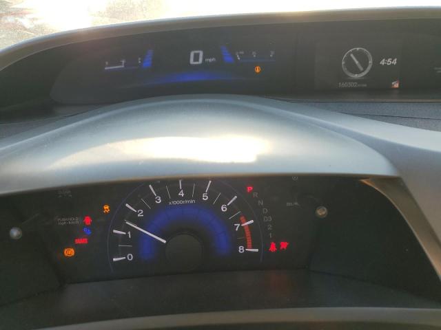 2HGFB2F90CH517516 - 2012 HONDA CIVIC EXL SILVER photo 9