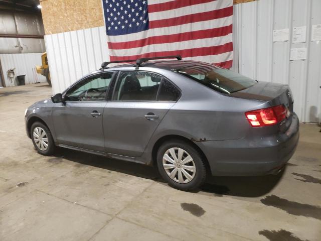 3VW1K7AJ1CM361346 - 2012 VOLKSWAGEN JETTA BASE 灰色 照片 2