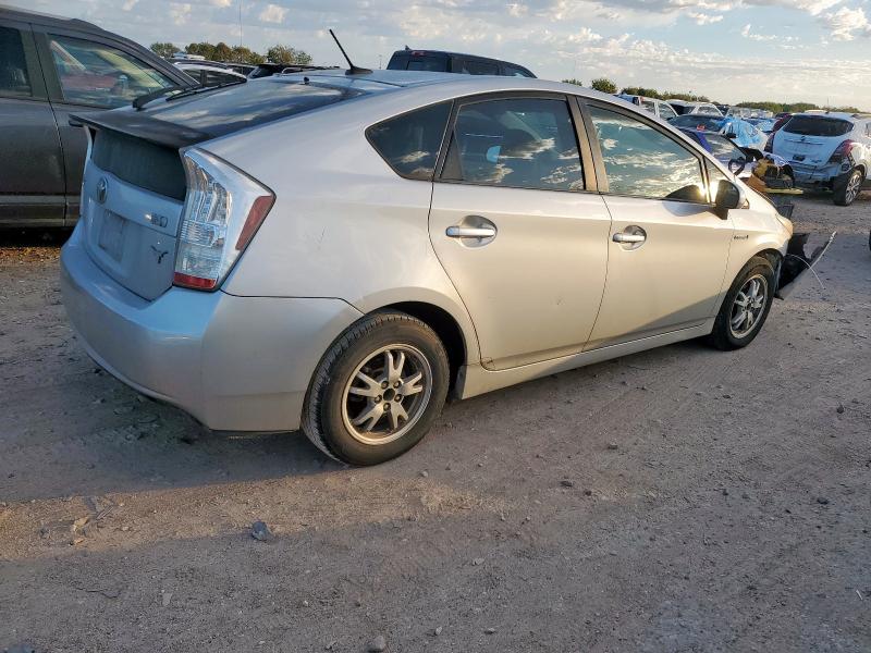 JTDKN3DU1A0054773 - 2010 TOYOTA PRIUS ვერცხლისფერი ფოტო 3