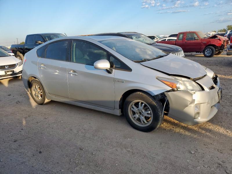 JTDKN3DU1A0054773 - 2010 TOYOTA PRIUS ვერცხლისფერი ფოტო 4