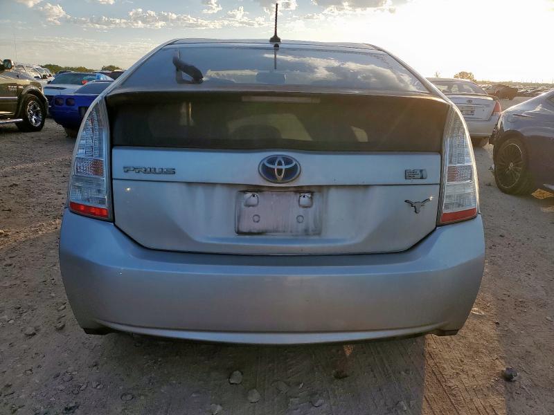 JTDKN3DU1A0054773 - 2010 TOYOTA PRIUS ვერცხლისფერი ფოტო 6