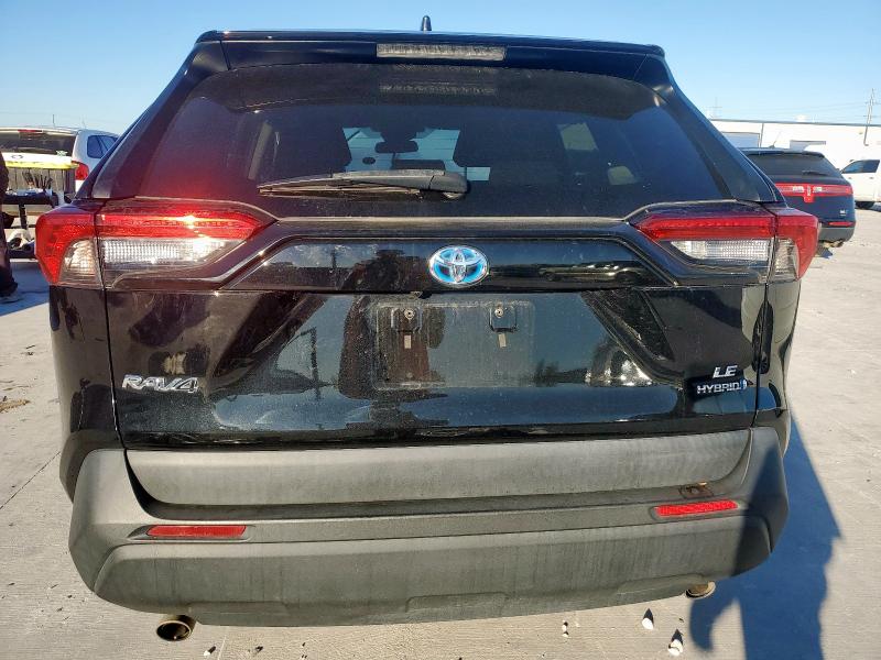 4T3MWRFV3MU017402 - 2021 TOYOTA RAV4 LE BLACK photo 6