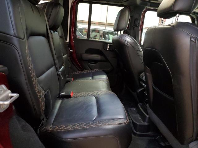 1C4HJXEG6MW620613 - 2021 JEEP WRANGLER U SAHARA MAROON photo 10