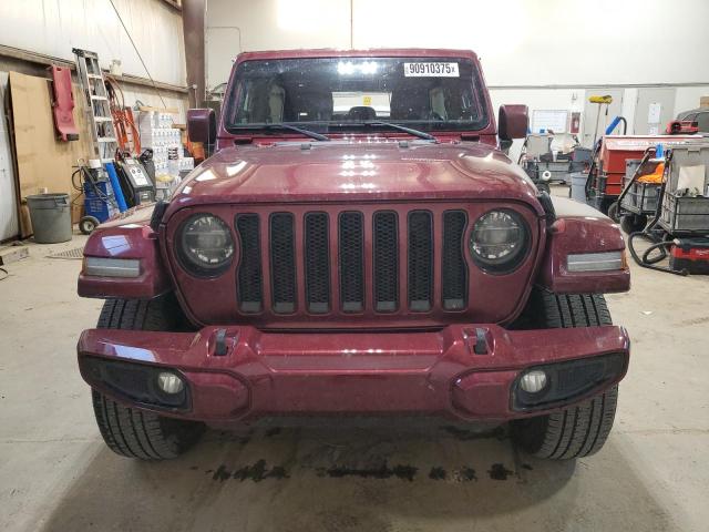 1C4HJXEG6MW620613 - 2021 JEEP WRANGLER U SAHARA MAROON photo 5