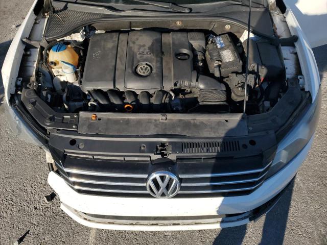 1VWBP7A39DC095973 - 2013 VOLKSWAGEN PASSAT SE WHITE photo 11