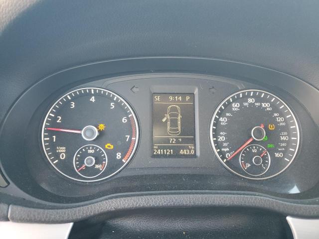 1VWBP7A39DC095973 - 2013 VOLKSWAGEN PASSAT SE WHITE photo 9