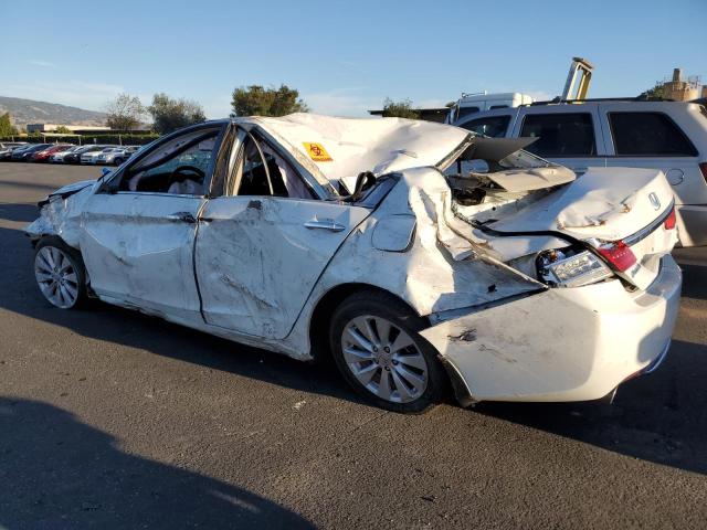 1HGCR3F98DA030729 - 2013 HONDA ACCORD TOURING WHITE photo 2