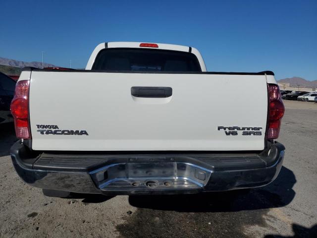 5TEJU62N87Z411919 - 2007 TOYOTA TACOMA DOUBLE CAB PRERUNNER WHITE photo 6