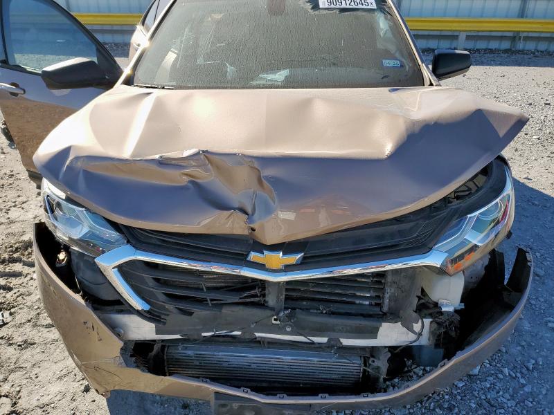 2GNAXHEV6J6314707 - 2018 CHEVROLET EQUINOX LS GOLD photo 11