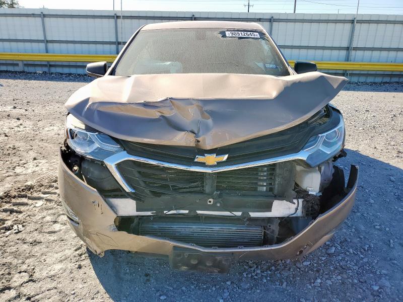2GNAXHEV6J6314707 - 2018 CHEVROLET EQUINOX LS GOLD photo 5