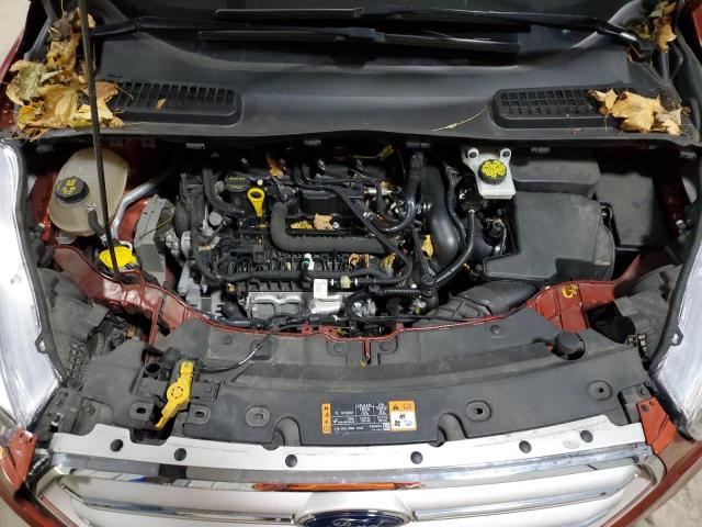 1FMCU9GD6KUA03393 - 2019 FORD ESCAPE SE Orange Foto 12