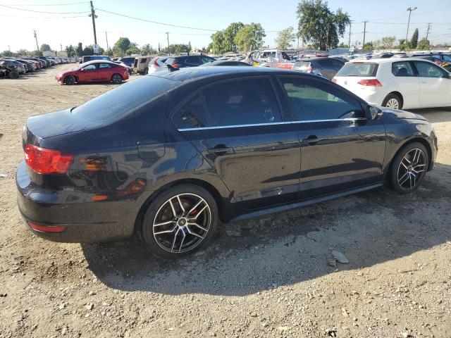 3VW4A7AJ7CM061276 - 2012 VOLKSWAGEN JETTA GLI BLACK photo 3