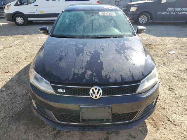 3VW4A7AJ7CM061276 - 2012 VOLKSWAGEN JETTA GLI BLACK photo 5