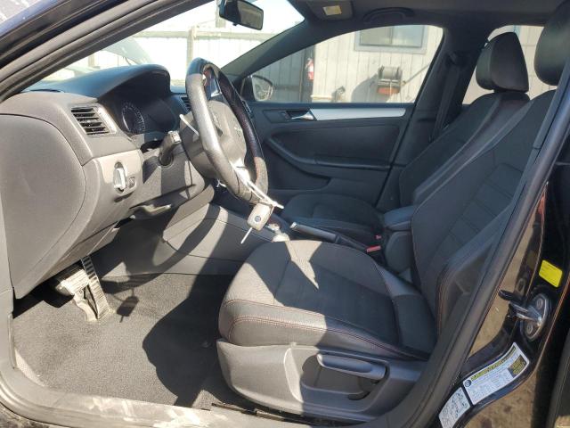 3VW4A7AJ7CM061276 - 2012 VOLKSWAGEN JETTA GLI BLACK photo 7