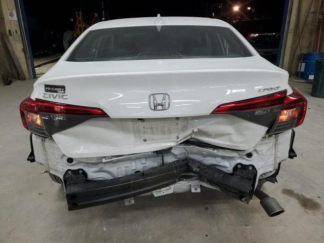 2HGFE2F50RH536984 - 2024 HONDA CIVIC SPORT WHITE photo 6