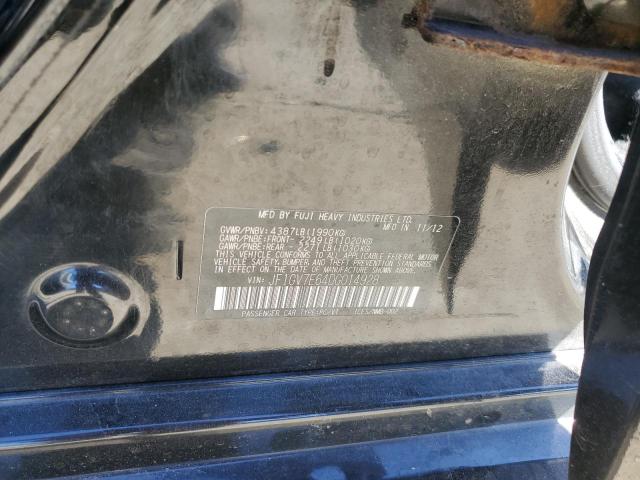 JF1GV7E64DG014928 - 2013 SUBARU IMPREZA WRX Negro foto 12