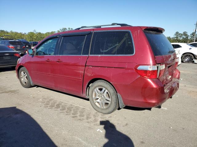 5FNRL38486B079824 - 2006 HONDA ODYSSEY EX RED photo 2