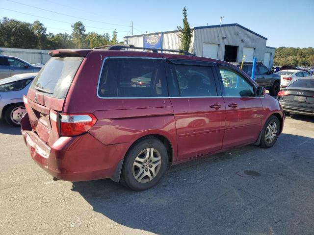 5FNRL38486B079824 - 2006 HONDA ODYSSEY EX RED photo 3