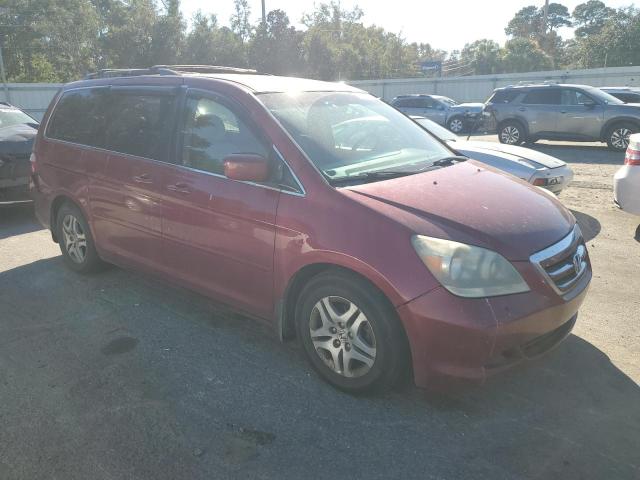 5FNRL38486B079824 - 2006 HONDA ODYSSEY EX RED photo 4