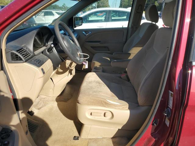 5FNRL38486B079824 - 2006 HONDA ODYSSEY EX RED photo 7