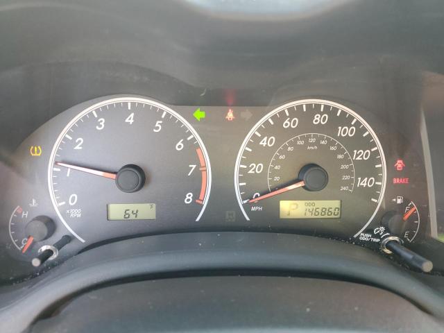 2T1BU4EEXCC889389 - 2012 TOYOTA COROLLA BASE 银色 照片 9