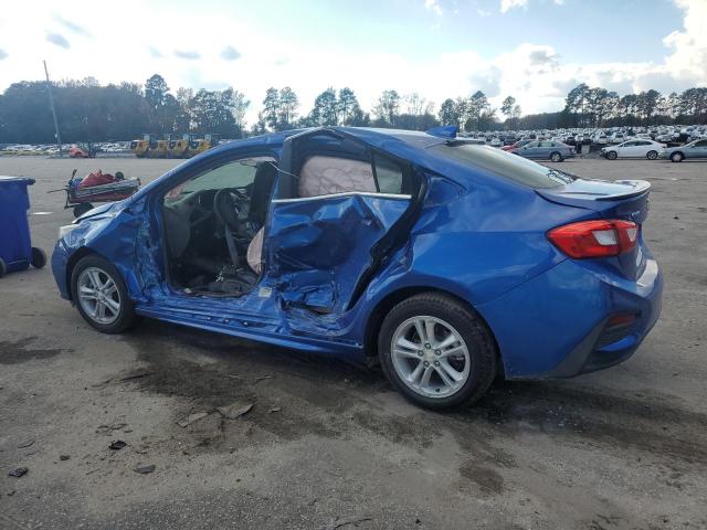 1G1BE5SM4J7141727 - 2018 CHEVROLET CRUZE LT 蓝色 照片 2