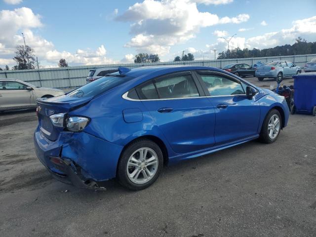 1G1BE5SM4J7141727 - 2018 CHEVROLET CRUZE LT 蓝色 照片 3