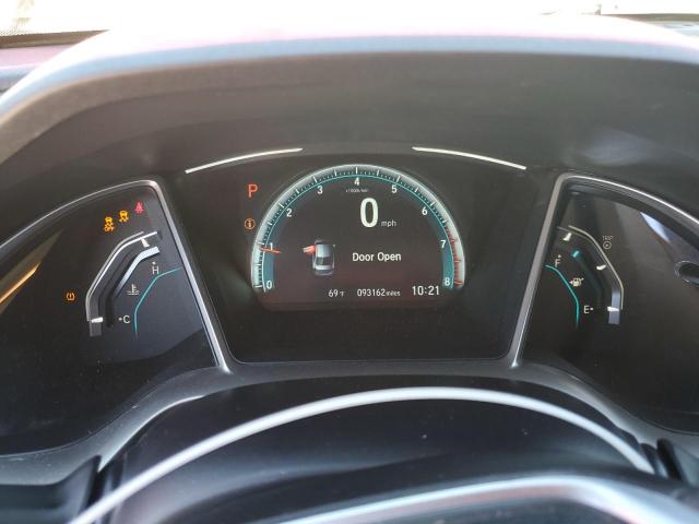 2HGFC2F77HH569857 - 2017 HONDA CIVIC EX 红色 照片 9