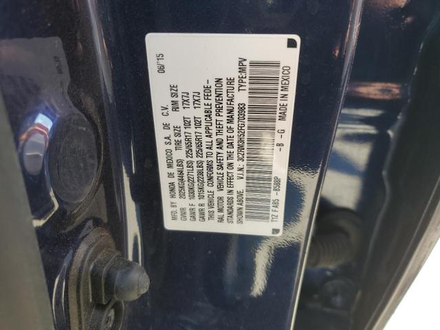 3CZRM3H52FG703983 - 2015 HONDA CR-V EX BLUE photo 13