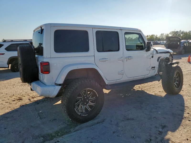 1C4HJXENXMW509657 - 2021 JEEP WRANGLER U SAHARA WHITE photo 3