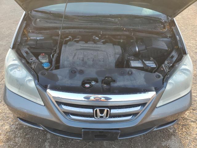 5FNRL38487B049319 - 2007 HONDA ODYSSEY EX GRAY photo 12