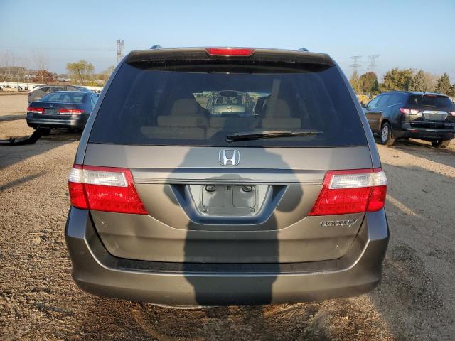 5FNRL38487B049319 - 2007 HONDA ODYSSEY EX GRAY photo 6