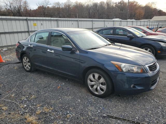 5KBCP3F83AB011473 - 2010 HONDA ACCORD EXL BLUE photo 4