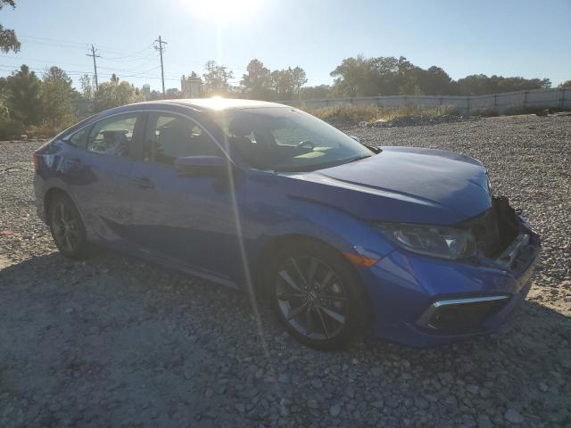 JHMFC1F32KX007226 - 2019 HONDA CIVIC EX BLUE photo 4