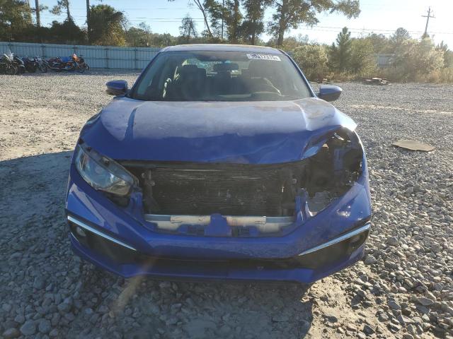 JHMFC1F32KX007226 - 2019 HONDA CIVIC EX BLUE photo 5