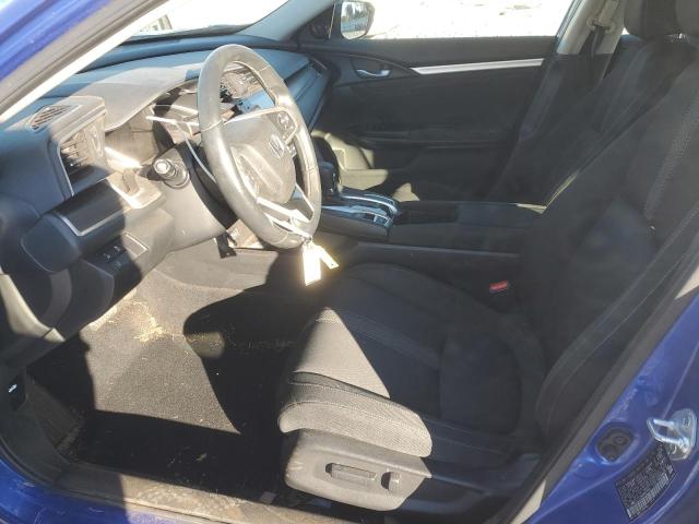JHMFC1F32KX007226 - 2019 HONDA CIVIC EX BLUE photo 7