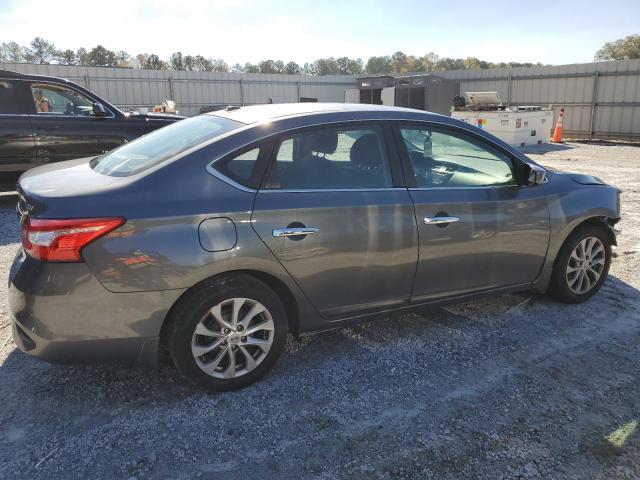3N1AB7AP8JL656781 - 2018 NISSAN SENTRA S GRAY photo 3