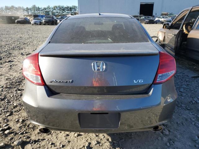 1HGCS2B88BA000784 - 2011 HONDA ACCORD EXL GRAY photo 6