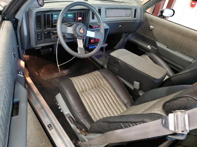 1G4GJ1170HP456401 - 1987 BUICK REGAL BLACK photo 8