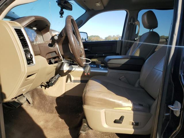 1C6RD6LT4CS301620 - 2012 DODGE RAM 1500 SLT BLACK photo 7
