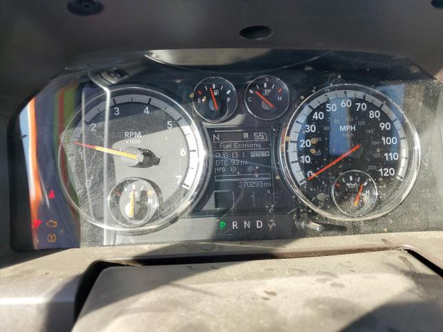 1C6RD6LT4CS301620 - 2012 DODGE RAM 1500 SLT BLACK photo 9