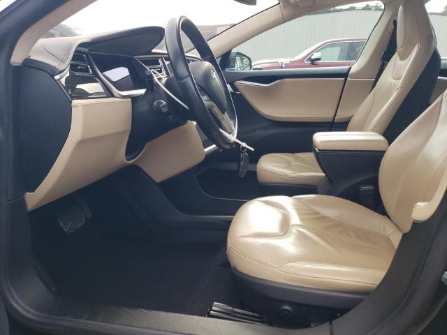 5YJSA1S19EFP34985 - 2014 TESLA MODEL S BLACK photo 7