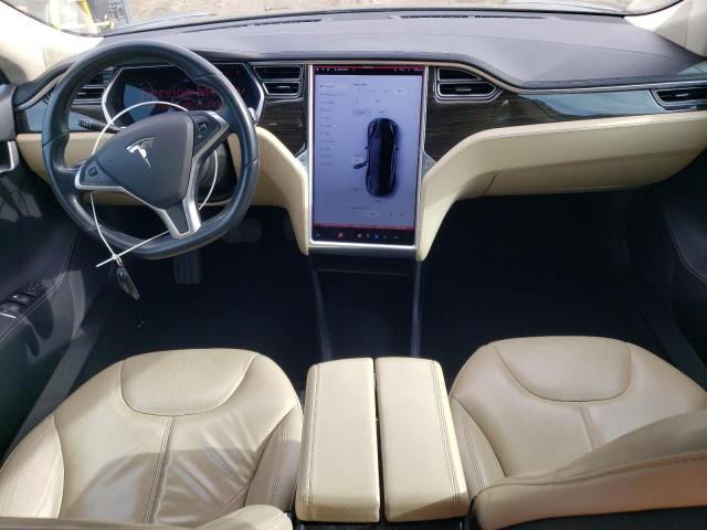 5YJSA1S19EFP34985 - 2014 TESLA MODEL S BLACK photo 8